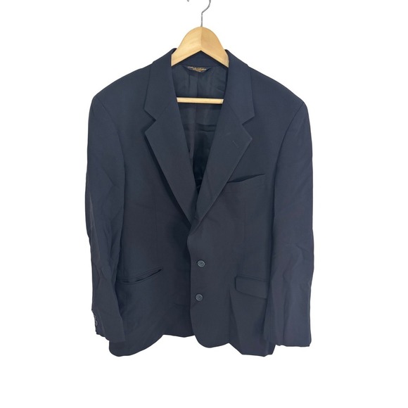 Brooks Brothers Other - Brooks Brothers Mens 42R Black Wool Blend Sport Coat Blazer Jacket Brooksease